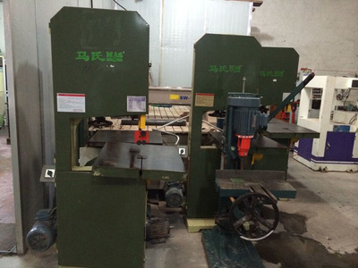 轉讓二手木工機械馬氏MJ345A木工帶鋸